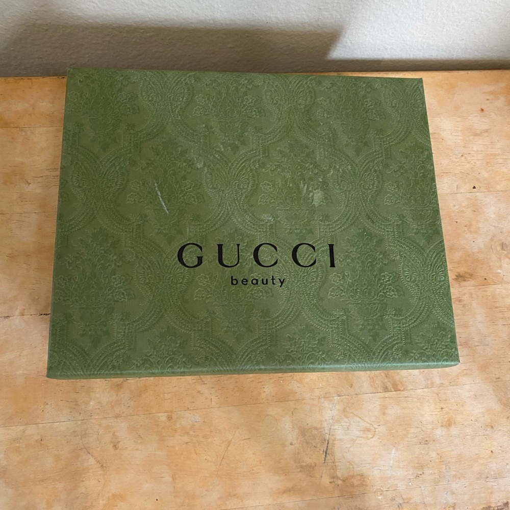 GUCCI Green Paisley Large Parfum Beauty Box
